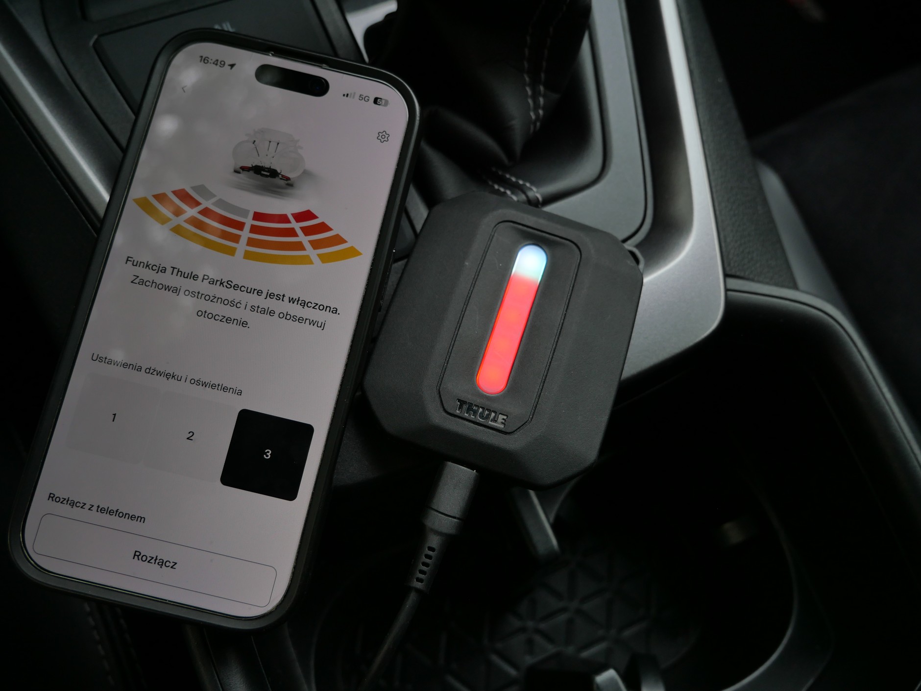 Bagażnik na hak Thule Epos ParkSecure
