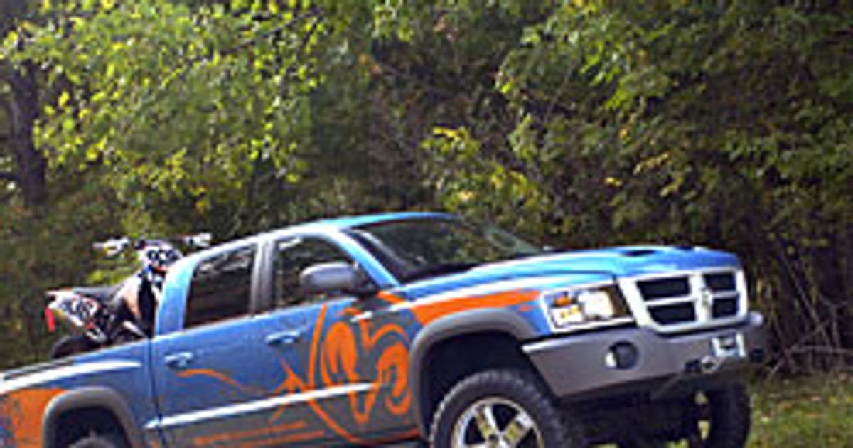 SEMA 2007: Dodge Dakota MX Warrior – transporter motocykli
