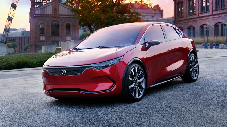 Studyjna wersja Izery, polskiego samochodu elektrycznego