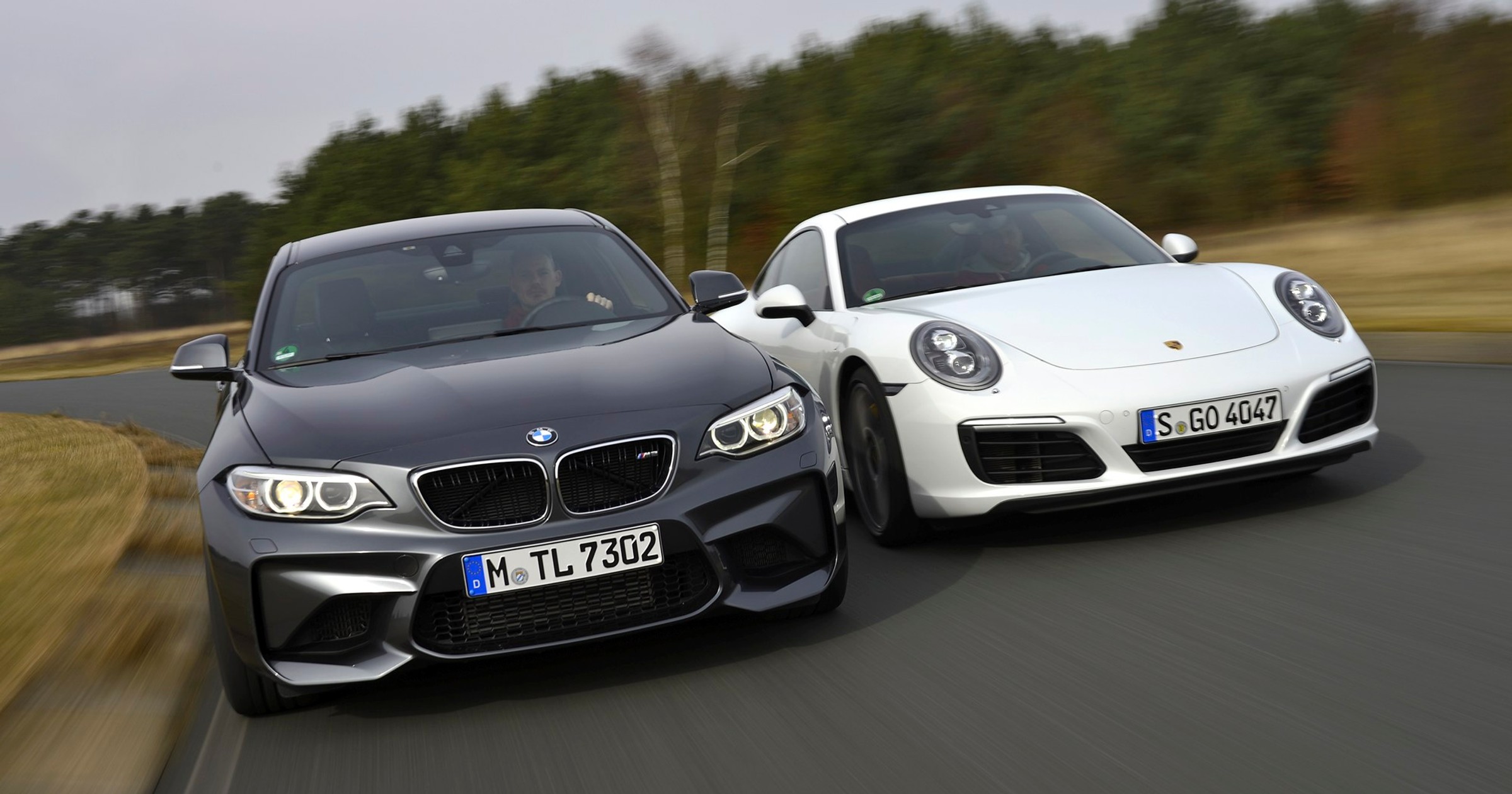 Mistrz driftu kontra król sprintu - BMW M2 vs. Porsche 911