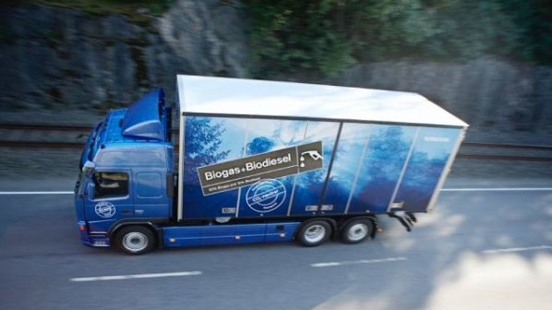 Ciężarówka Volvo na ropę i gaz