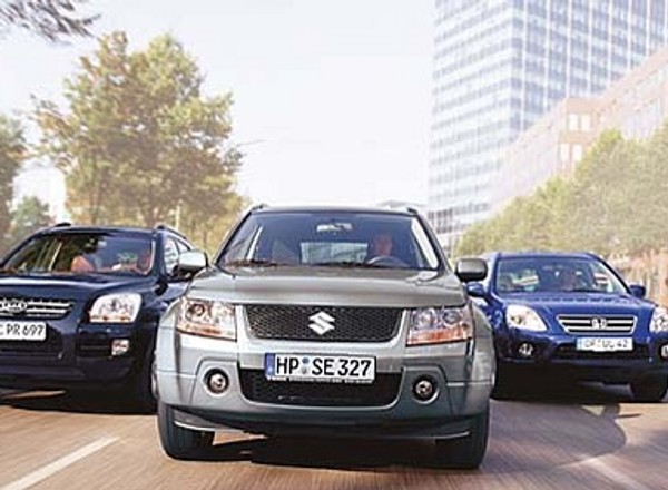 Honda CR-V, Kia Sportage, Suzuki Grand Vitara - Na każdą okazję