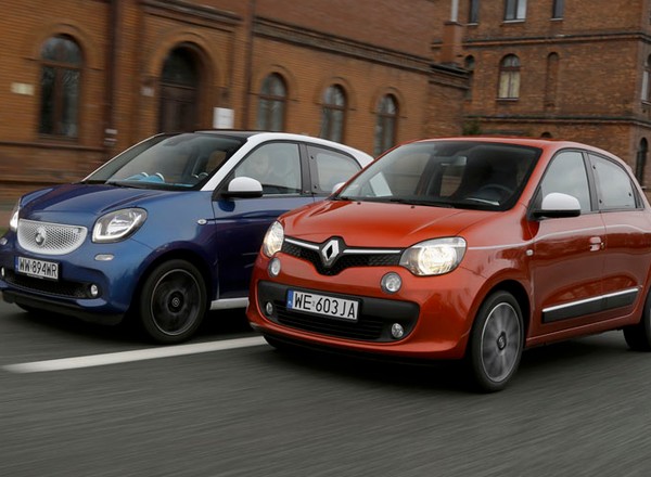 Zwinne bliźniaki - Smart Forfour kontra Renault Twingo