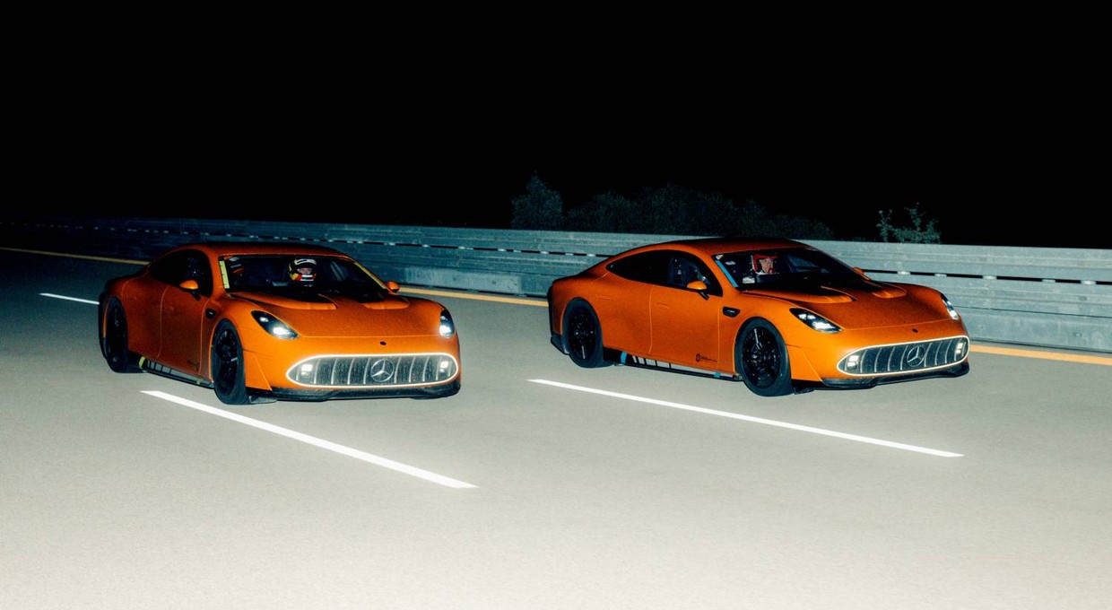 CONCEPT AMG GT XX pobił rekord na torze Nardo. Przejechał dookoła świata w osiem dni
