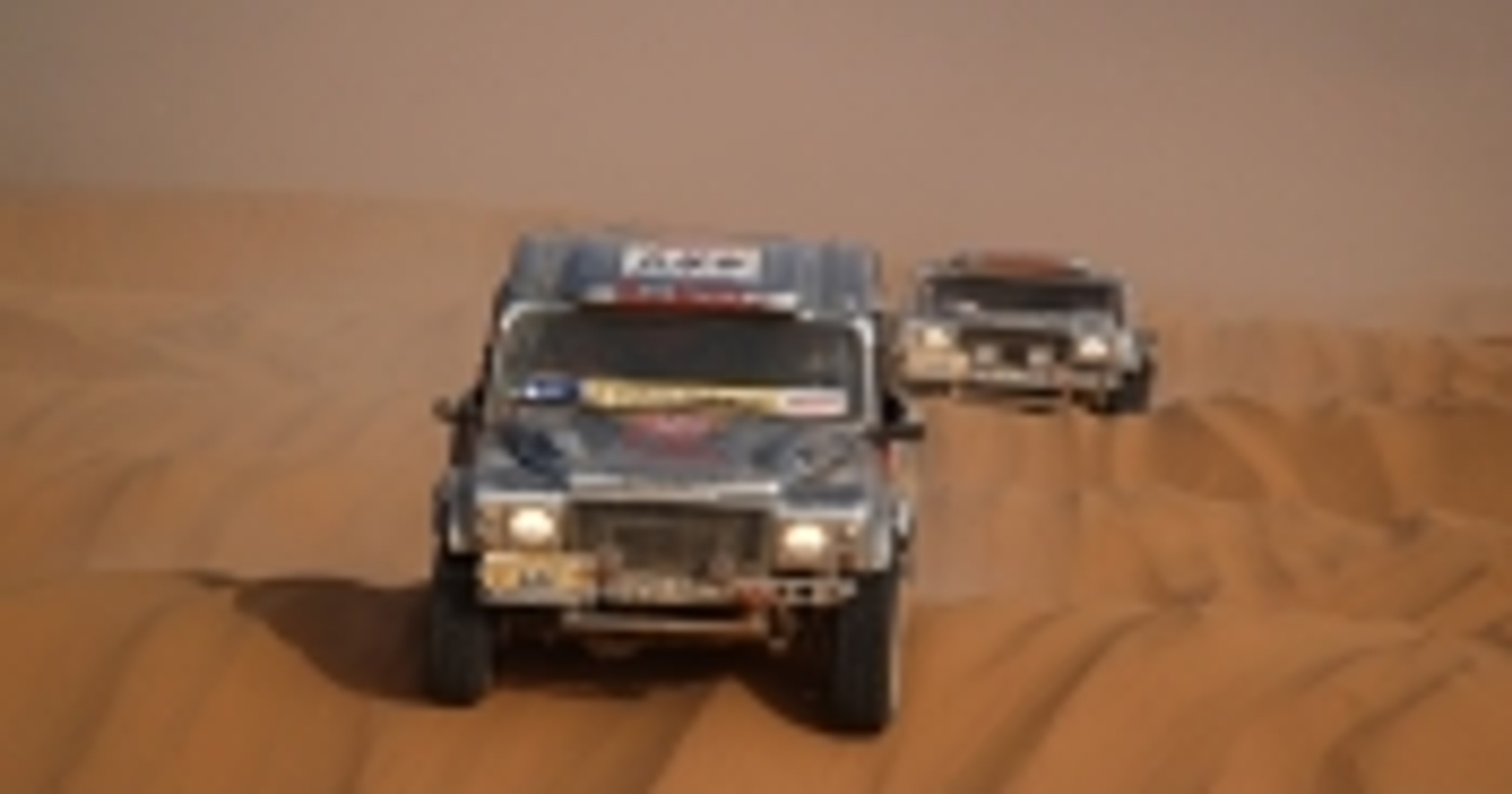 Dakar: korek na pustyni