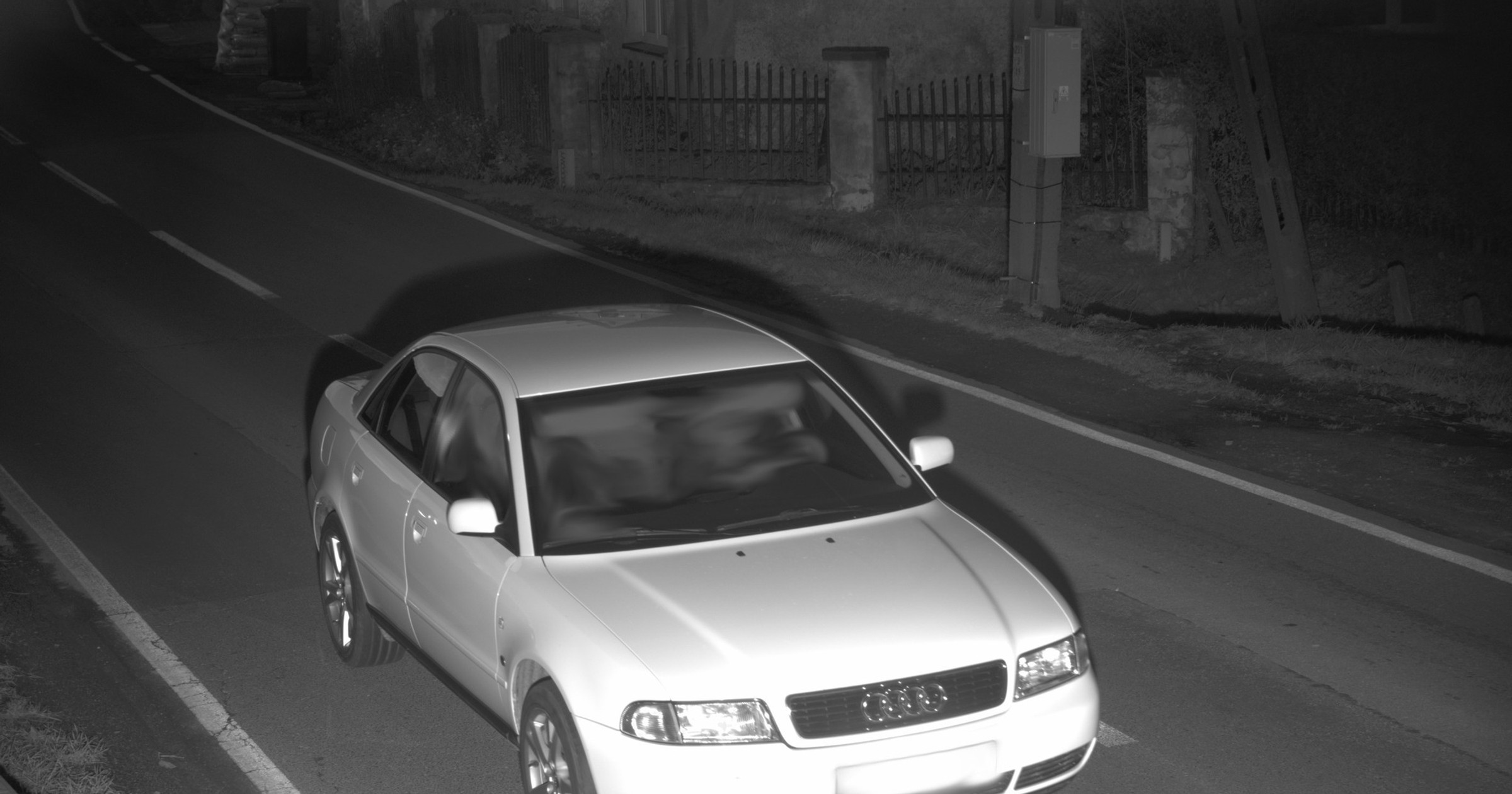 Fotoradar w m. Grobniki (woj. opolskie) na DK38