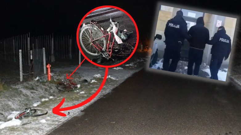 Sprawca uciekł z miejsca zdarzenia i ukrywał się przed policją