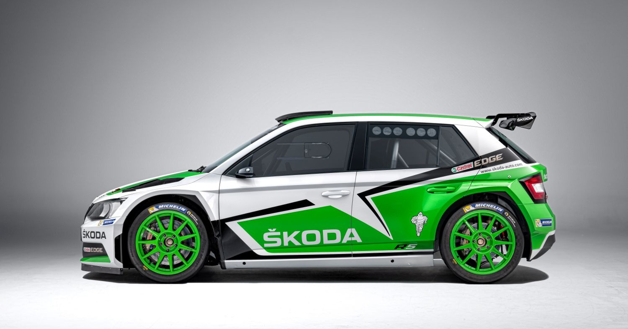 Fabia R5 Rally Car