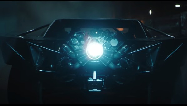 Nowy Batmobil w akcji