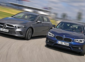 Nowy Mercedes A180 d kontra BMW 116d - kto tu jest gwiazdą?