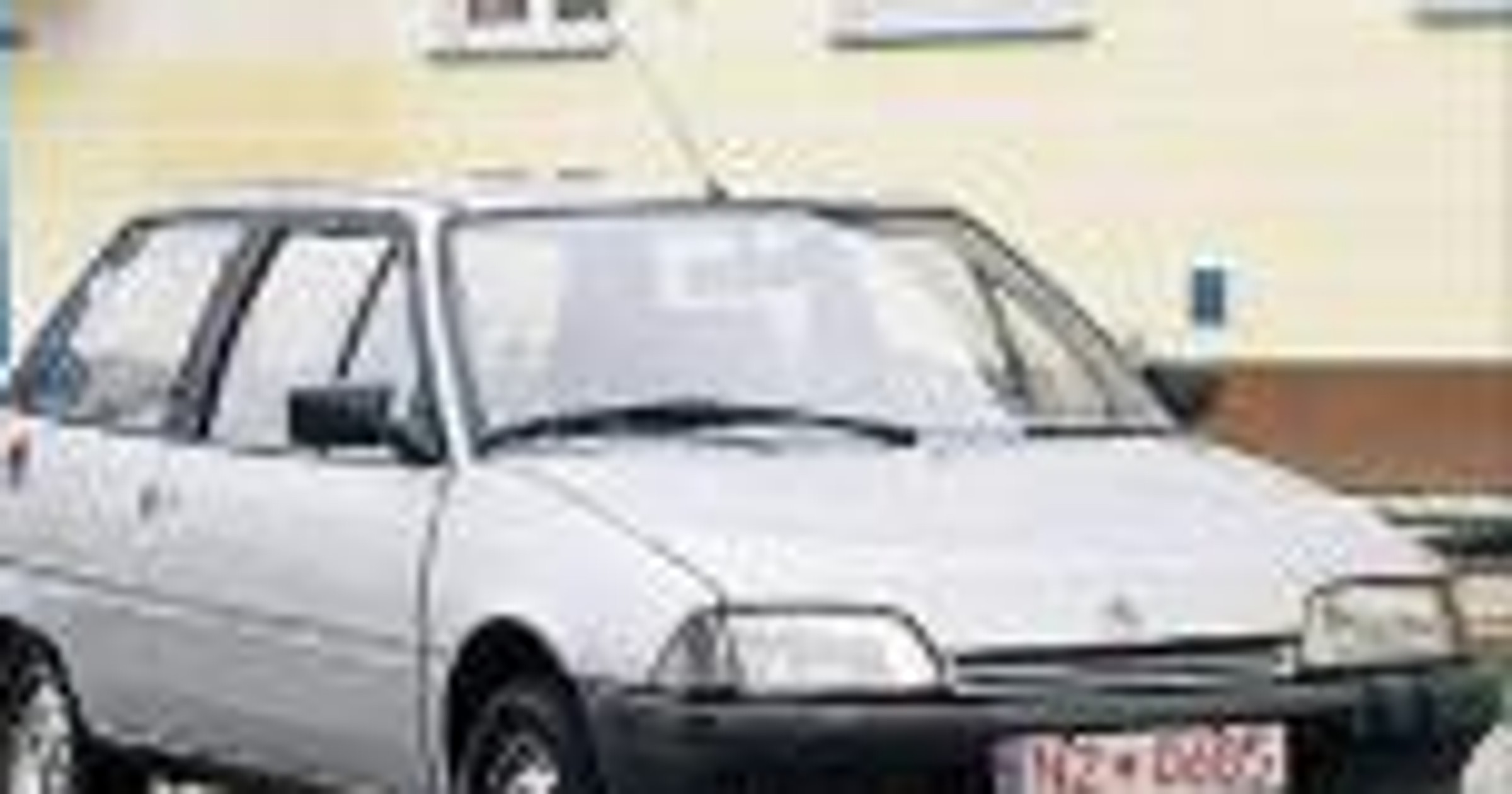 Citroen AX 1.4 - Waga piórkowa