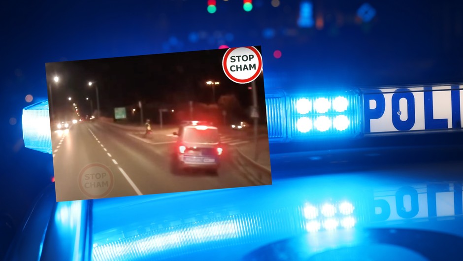 Policja zatrzymana za przekroczenie prędkości