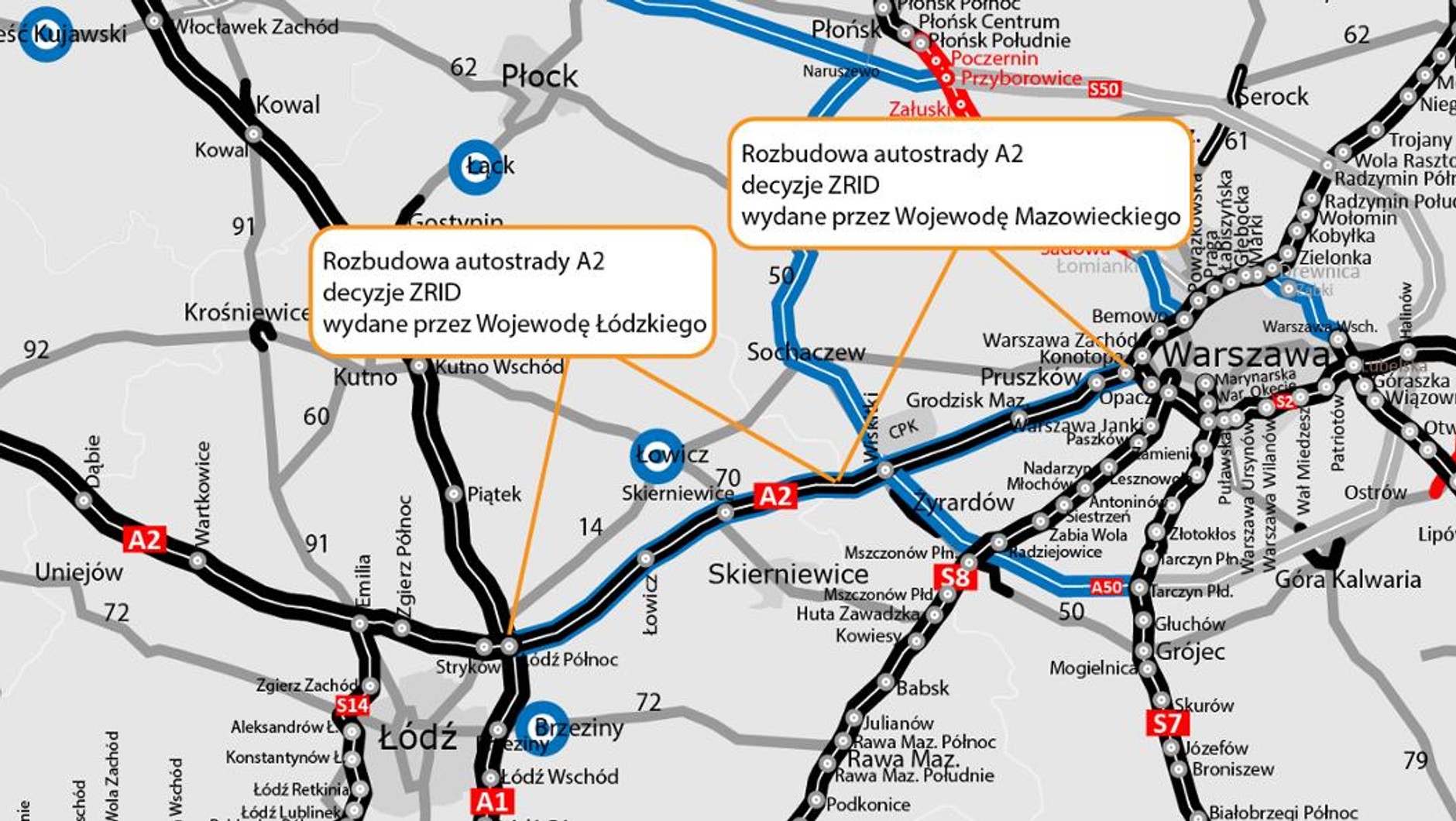Zielone światło dla rozbudowy A2