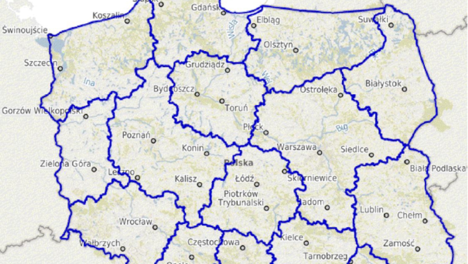Budowa obwodnicy Oświęcimia — mapa