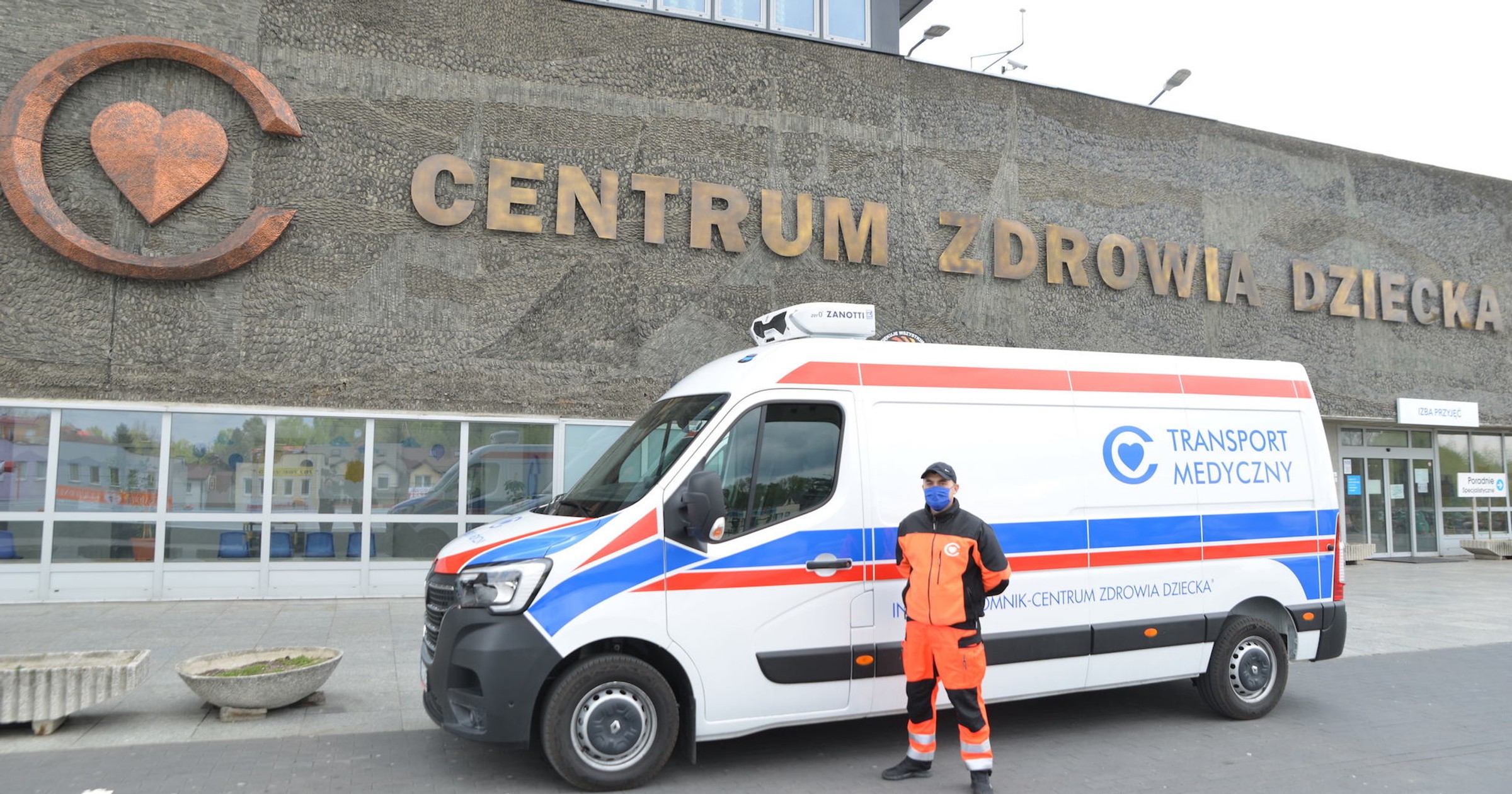 Renault Master Izoterma dla Centrum Zdrowia Dziecka
