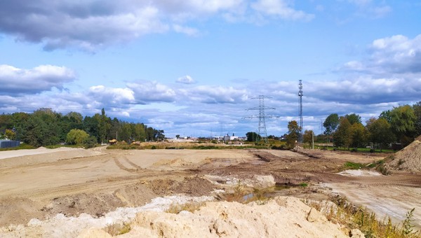 Budowa drogi S7 pod Warszawą z problemami