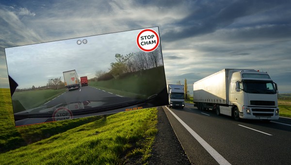 Wyprzedzał TIR-em prawie doprowadzając do wypadku