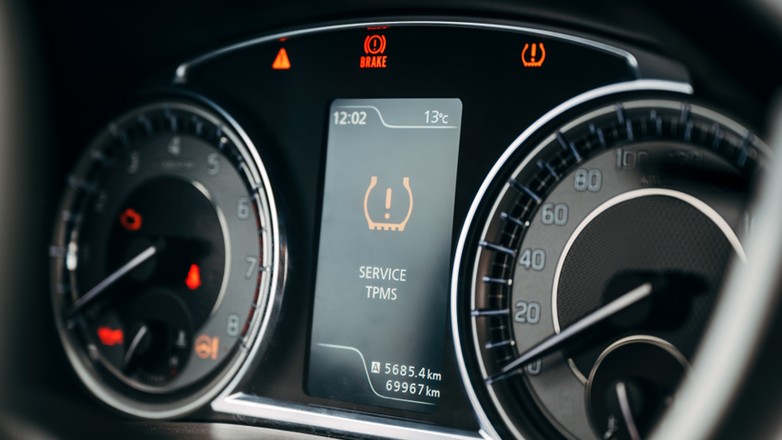 Kontrolka ciśnienia opon