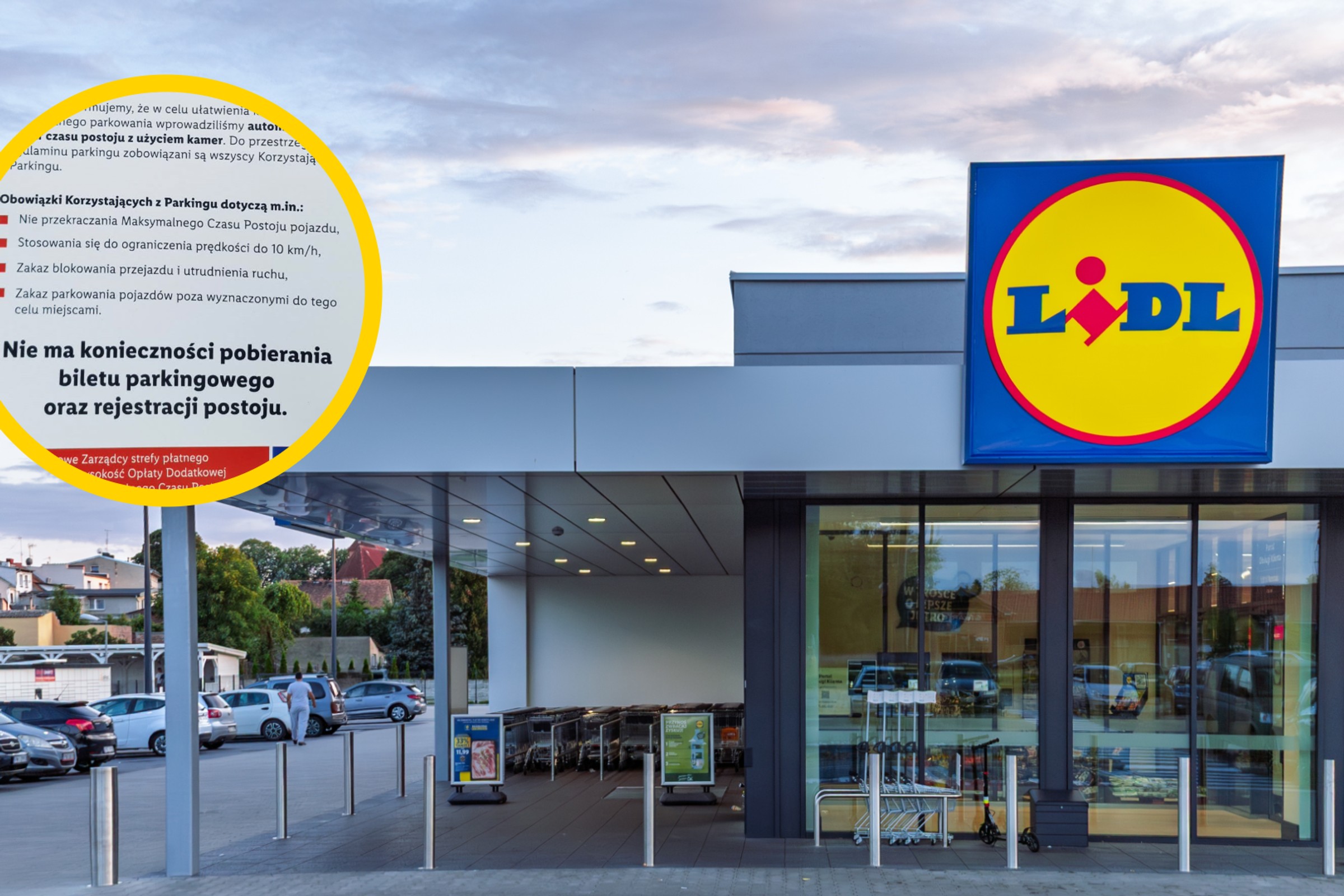 Kamery zamiast parkometrów. Lidl testuje nowy system parkowania. To program pilotażowy