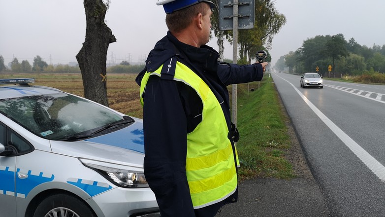 Policyjna kontrola w ramach akcji EDWARD