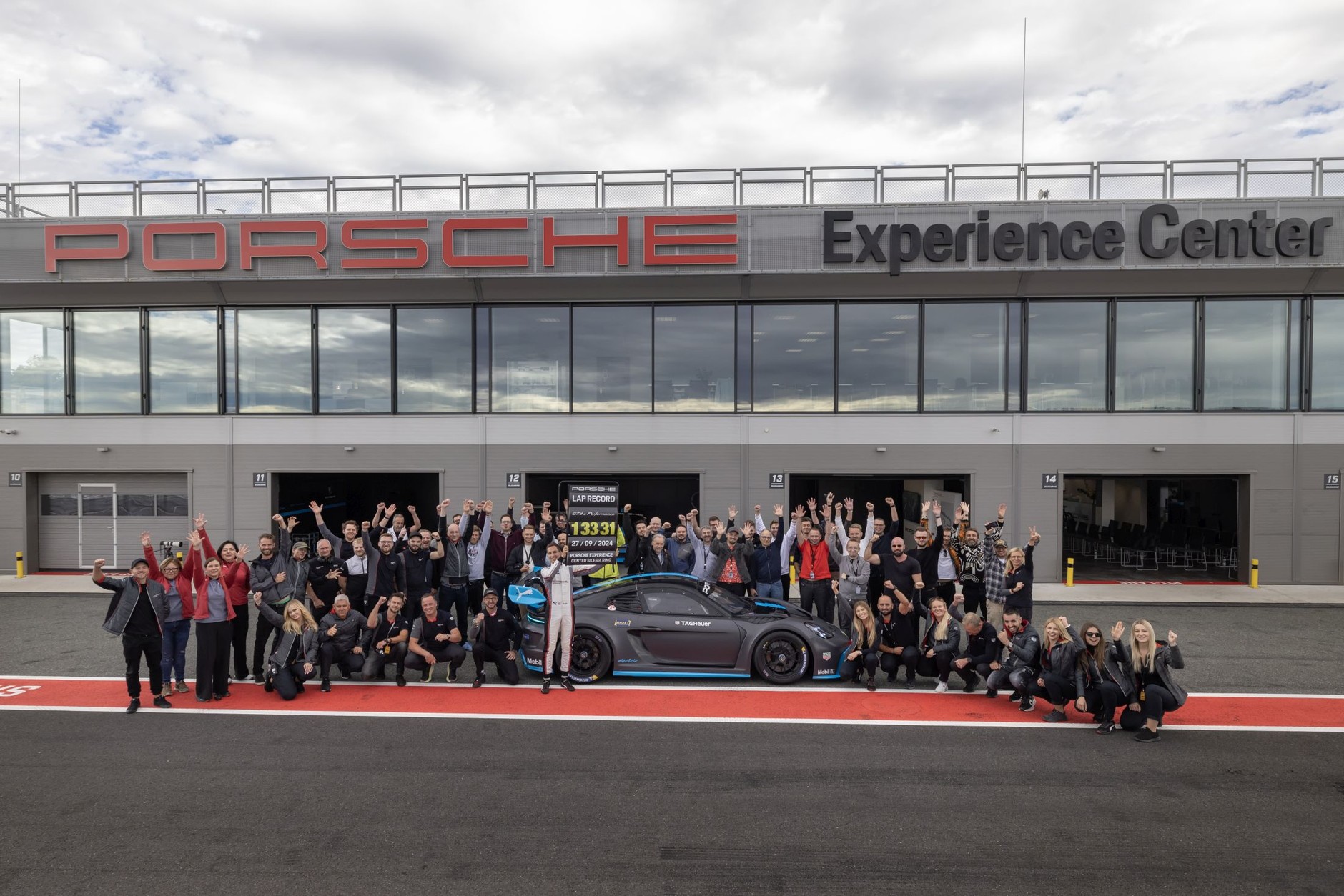 Porsche GT4 e-Performance ustanowiło rekord na torze Silesia Ring