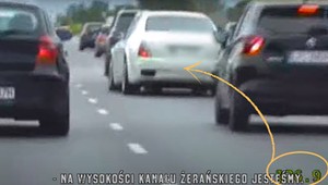 Kierowca Maserati odjechał policjantom sprzed nosa. Szalony pościg po Warszawie [WIDEO]