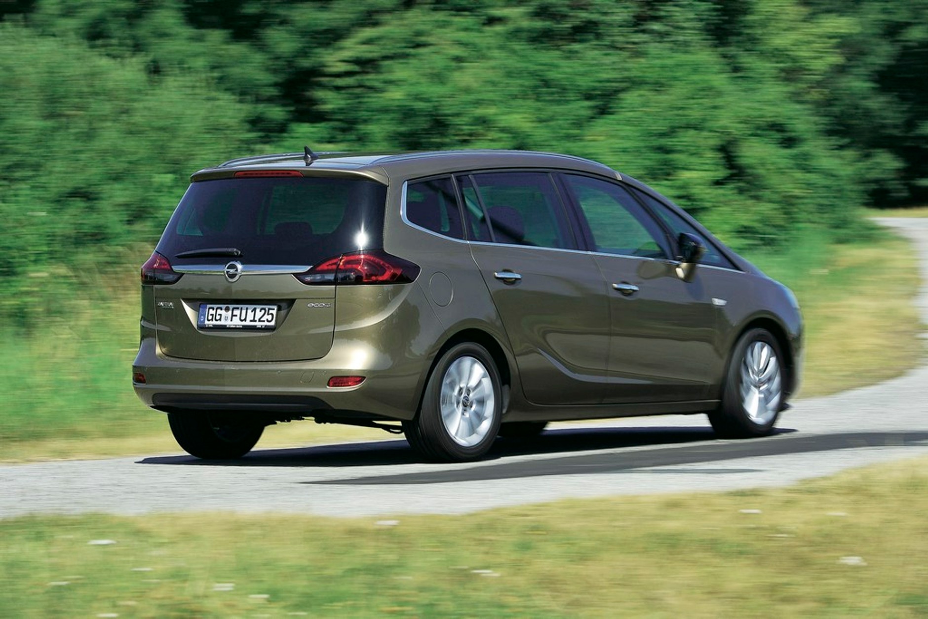 Opel Zafira Tourer, hamowanie