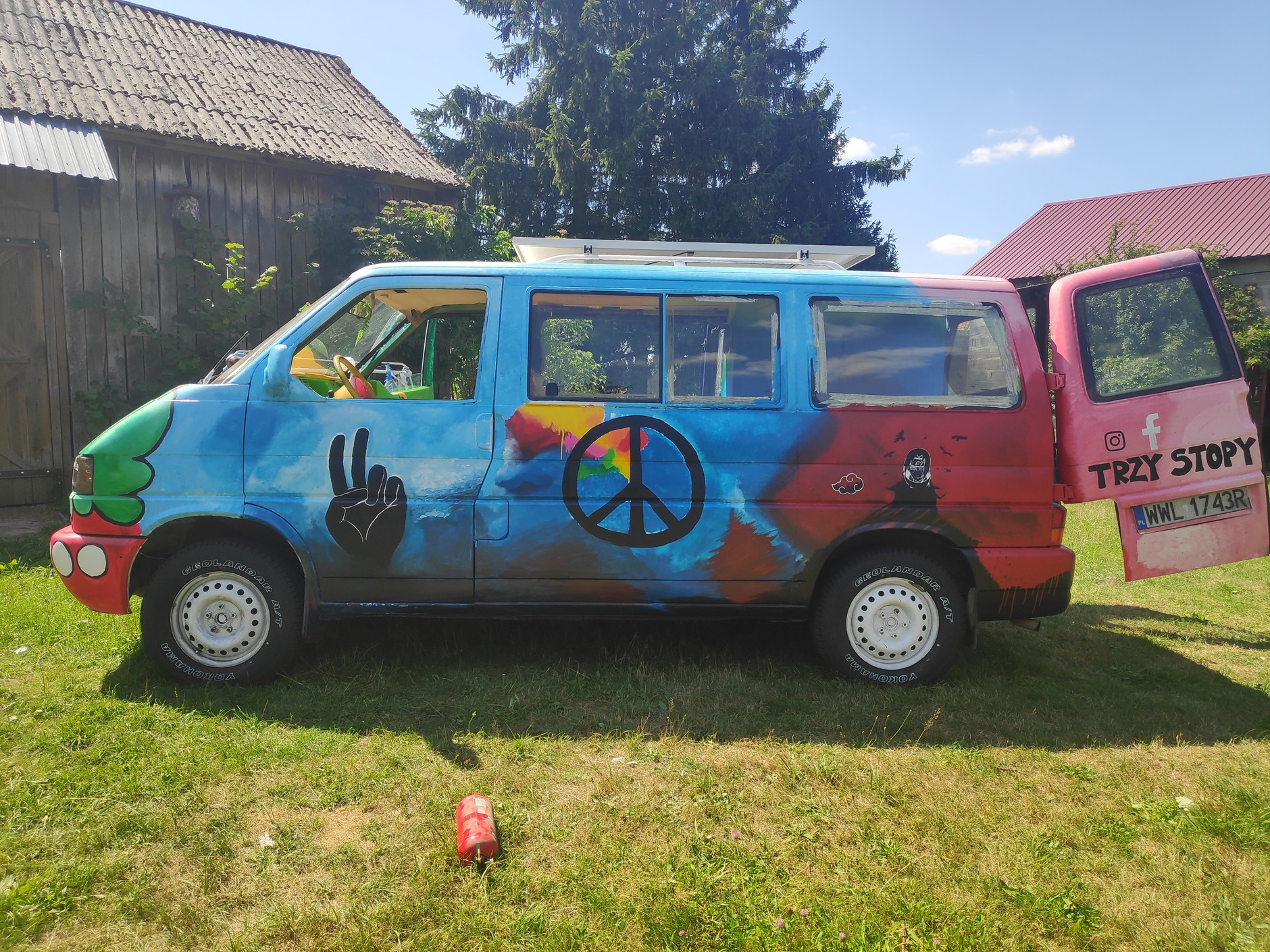 Kamper na bazie Volkswagena T4