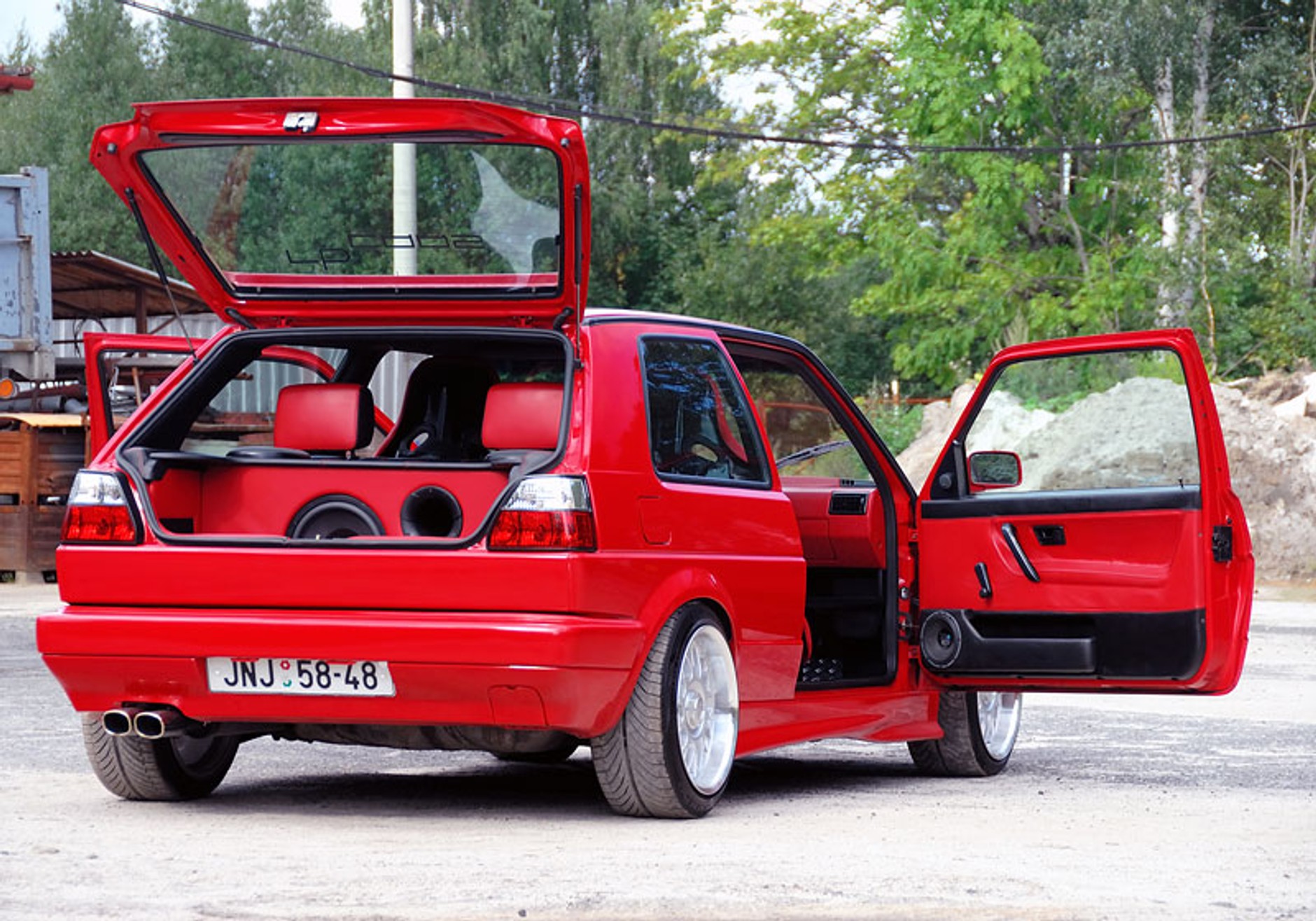 Garaż tunera: VW Golf 1.8 Turbo - wyjątkowy tuning