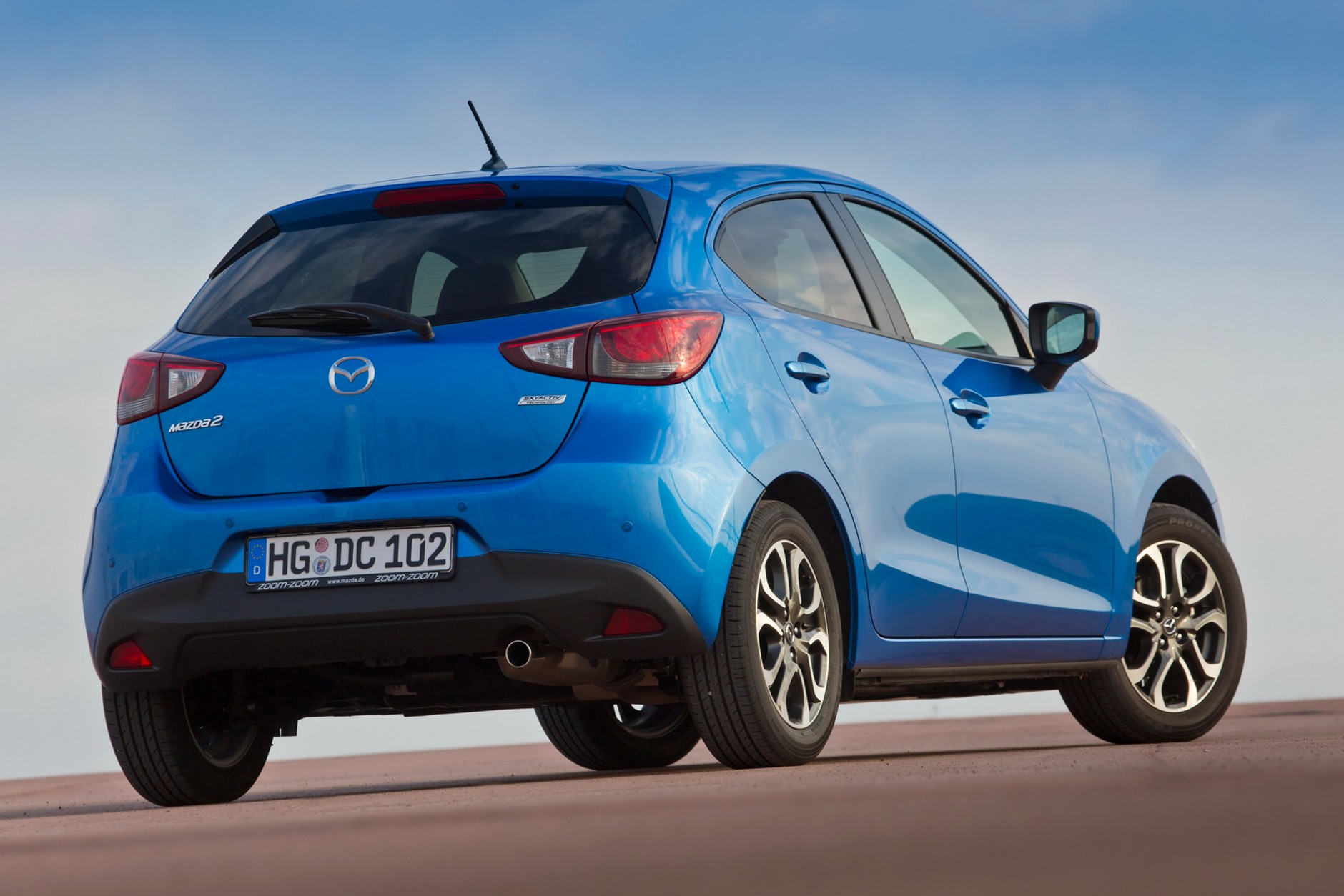 Mazda2 w europejskiej specyfikacji