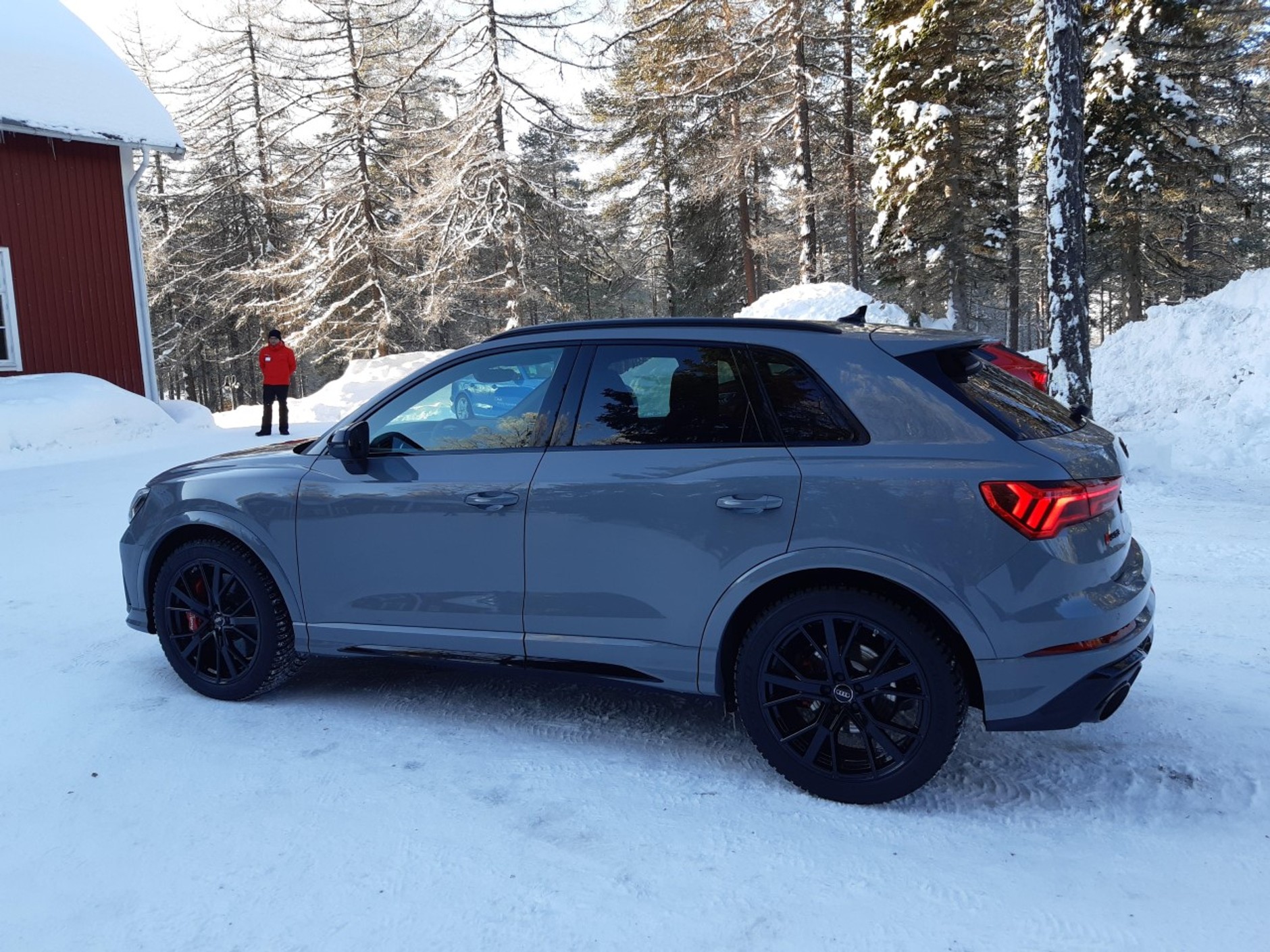 Audi RS Q3 – test na lodzie