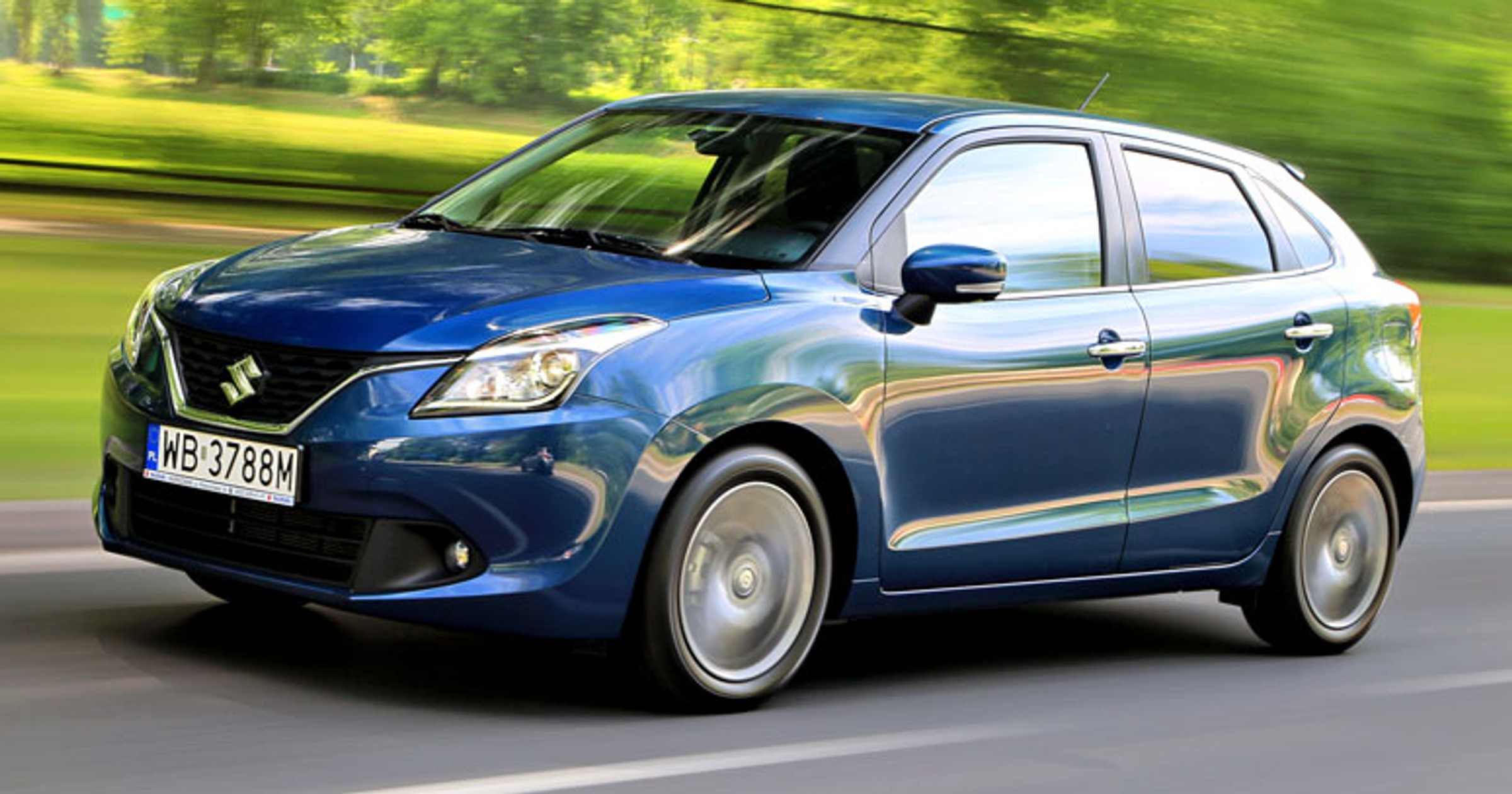 Suzuki Baleno 1.2 - oszczędne i przestronne