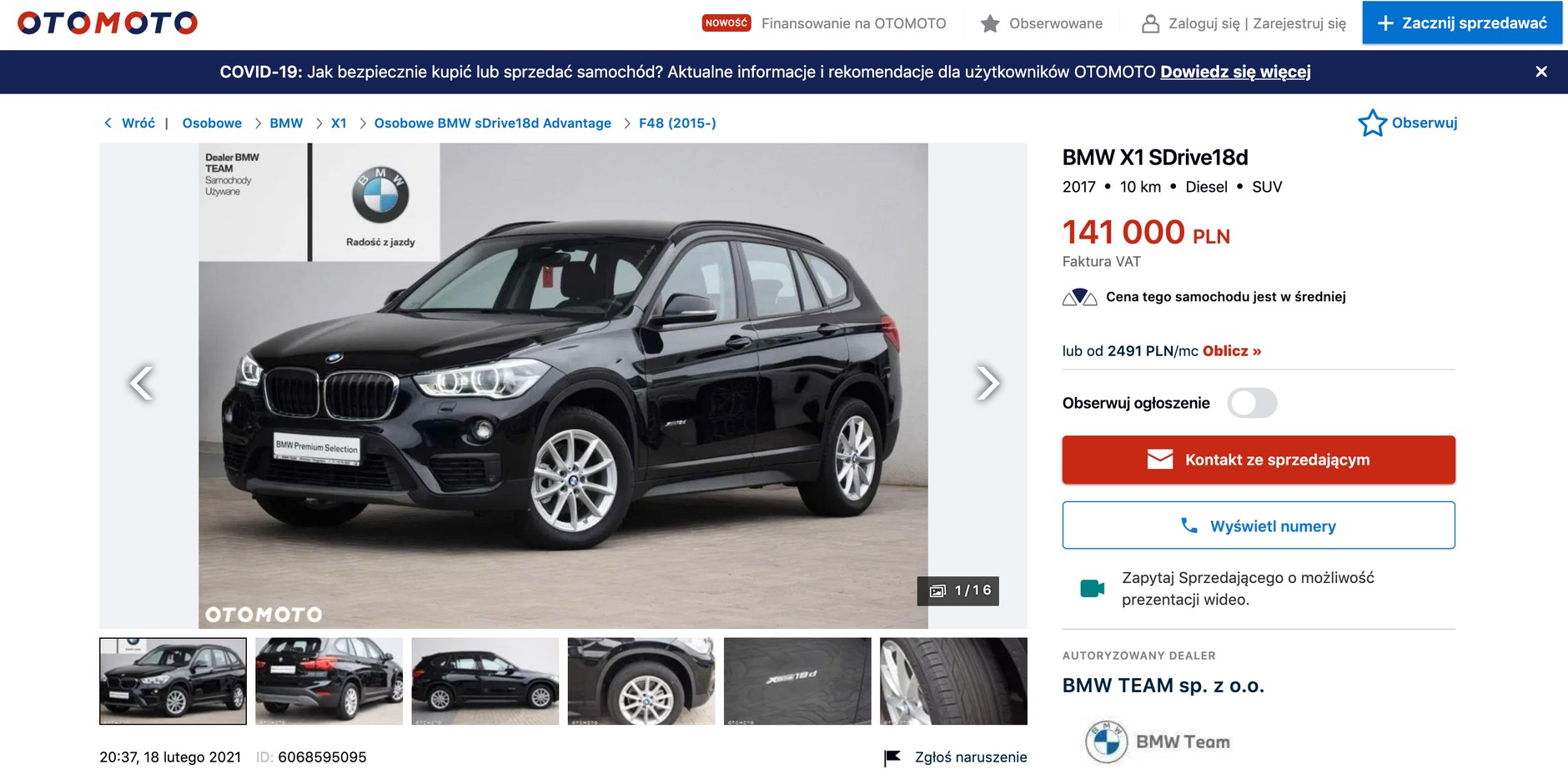 BMW X1 z 2017 r. – 50 tys. rabatu ale i tak go nikt nie chce