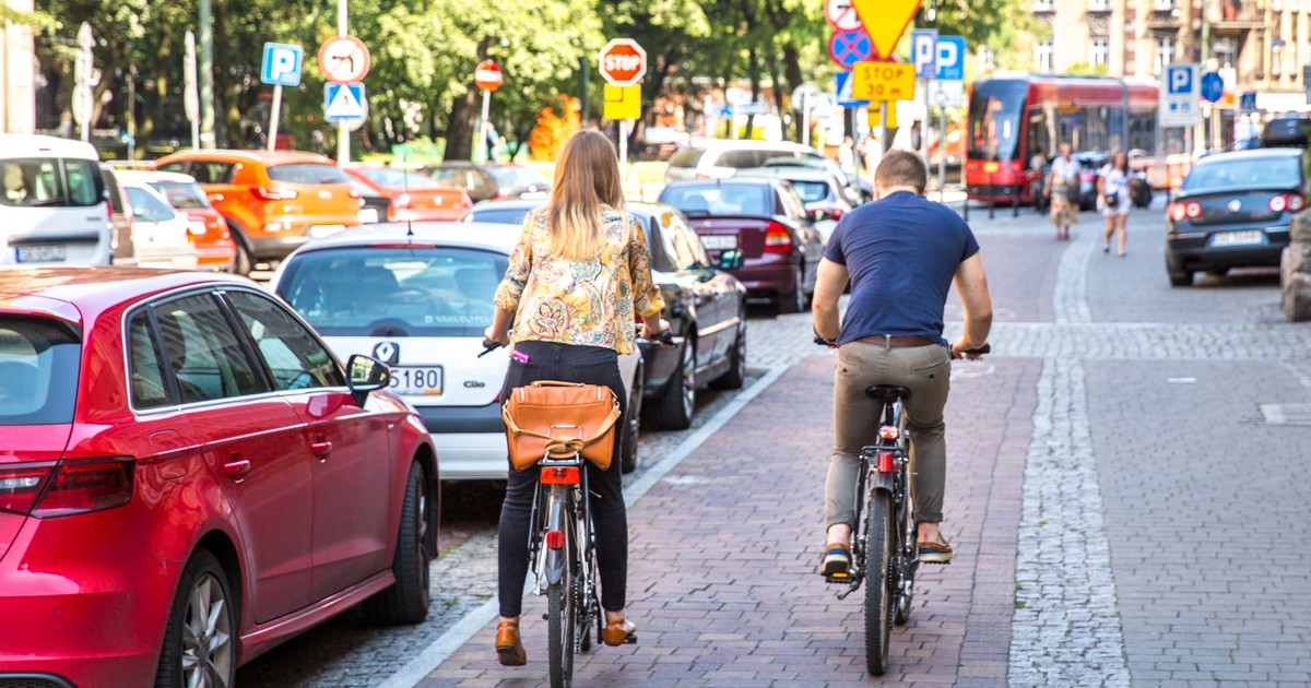 Rowerzyści i kierowcy mogą się dogadać. Wystarczy znać gesty, które pokazują rowerzyści