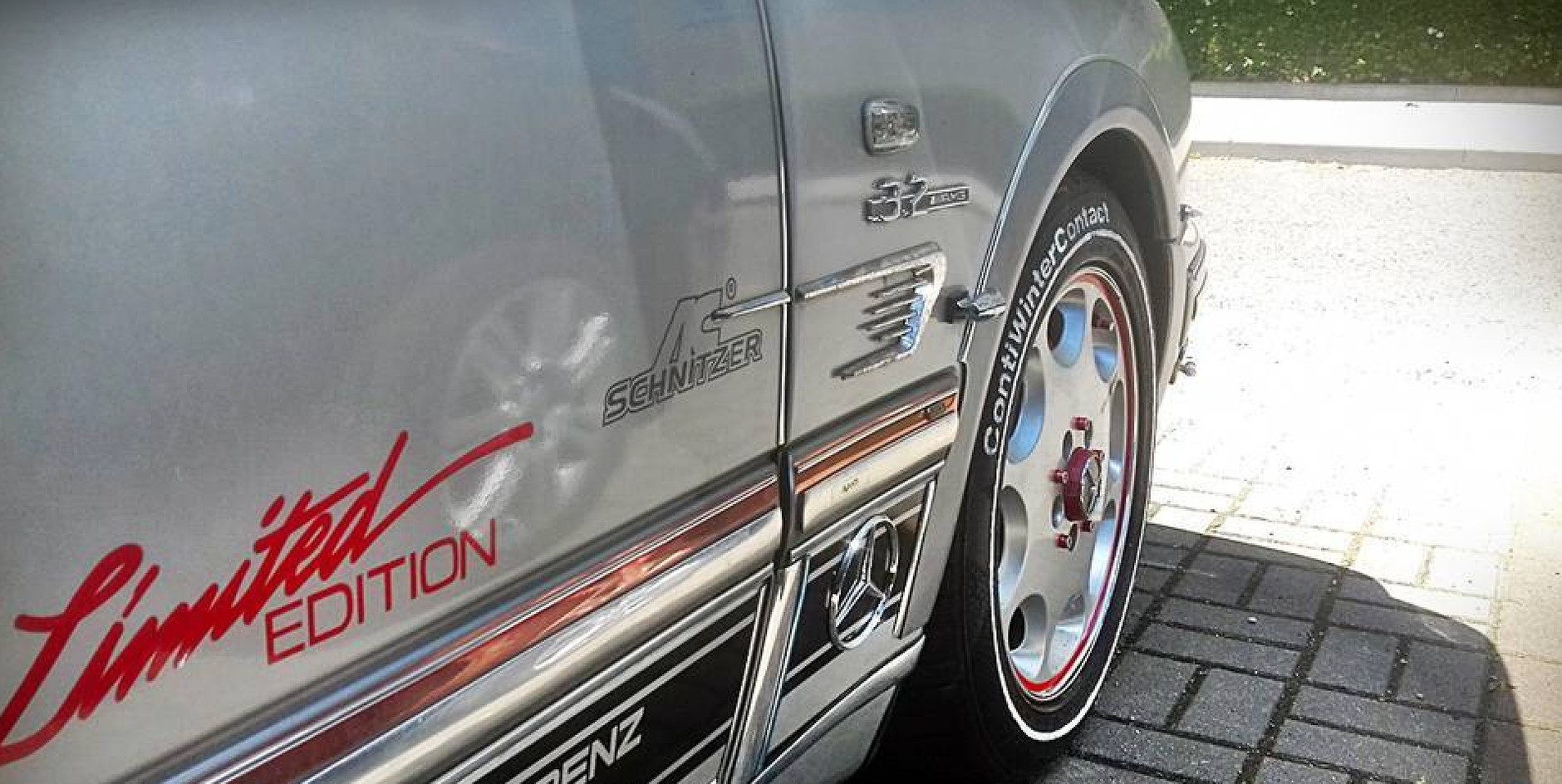 Mercedes E S210 "okularnik" - oszpecony z miłości, jest na sprzedaż