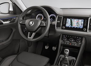 Skoda Kodiaq - pierwsze zdjęcia wnętrza