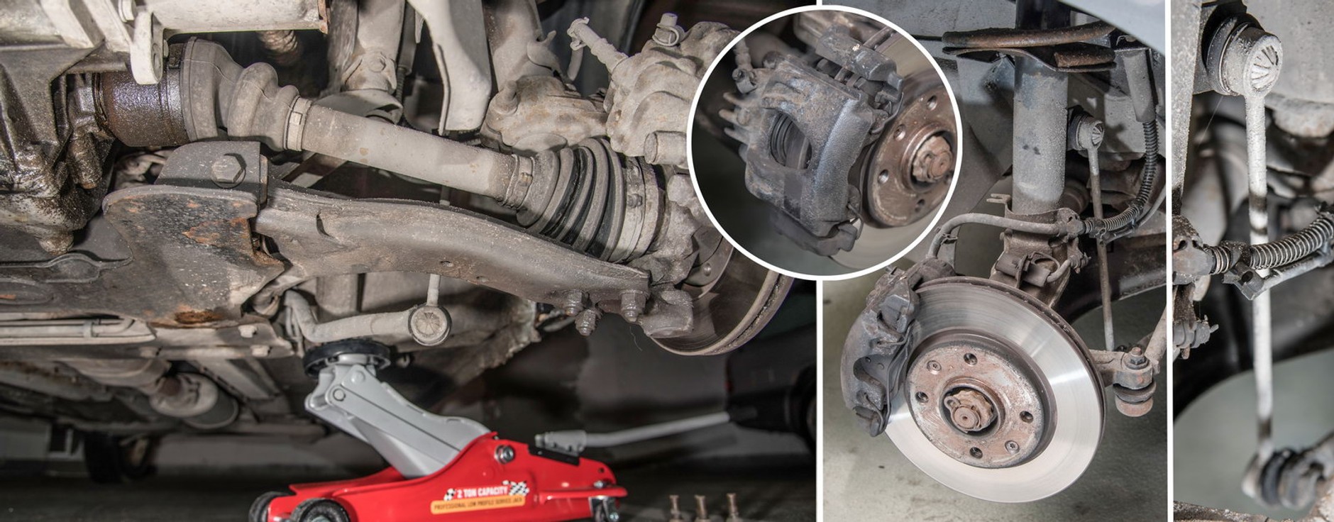 Serwisujemy Peugeota 306 1.9 TD: zawieszenie przednie