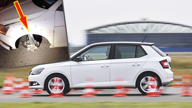 Był tak pijany, że nie zorientował się, że jedzie na samej feldze