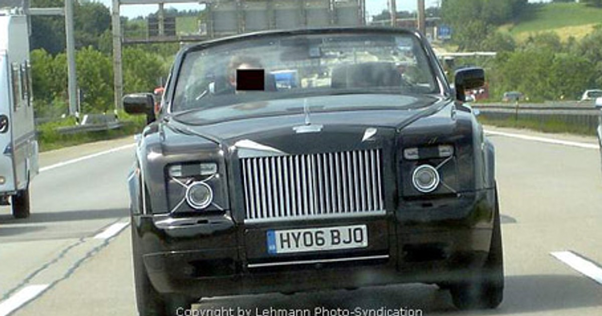 Zdjęcia szpiegowskie: Rolls-Royce Corniche Cabrio
