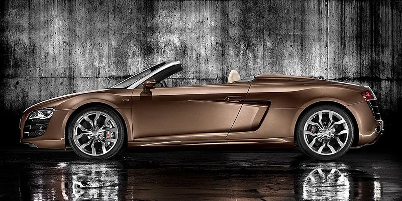IAA Frankfurt 2009: Audi R8 Spyder - tym razem wersja bez dachu