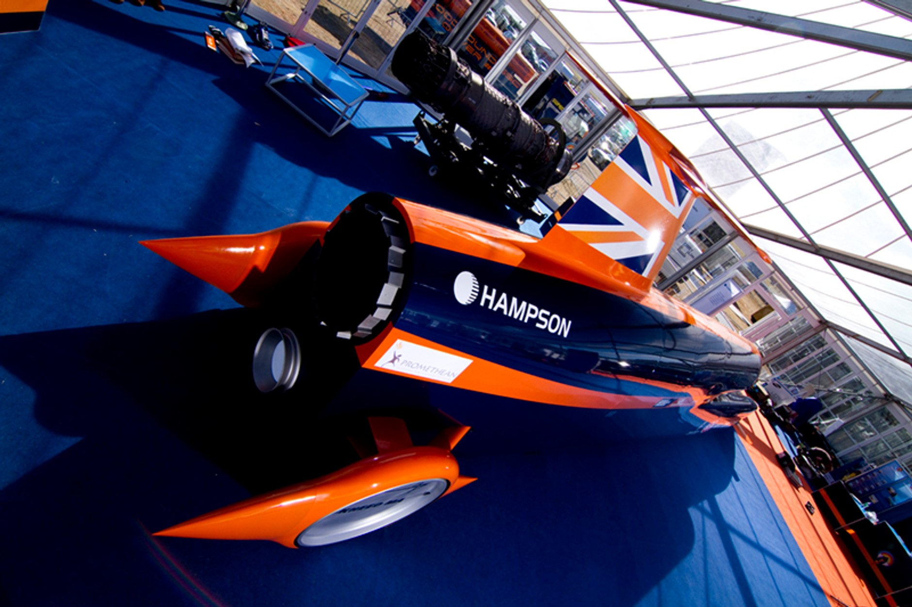 Bloodhound SCC jest szybszy niż dźwięk jego silnika