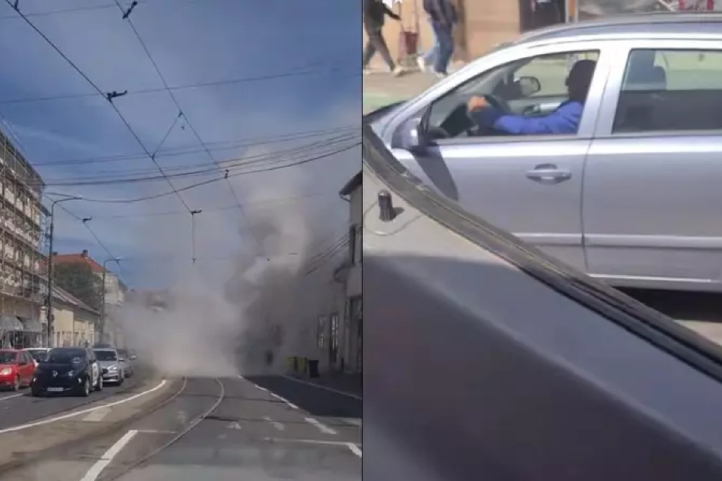 Gest kierowcy zapobiegł pożarowi. "Wrzuć piątkę i pozwól mu umrzeć"