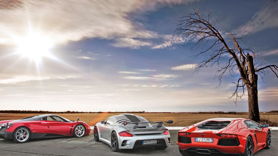 Ruf, Pagani, Lamborghini i Ferrari: moc jest z nami!
