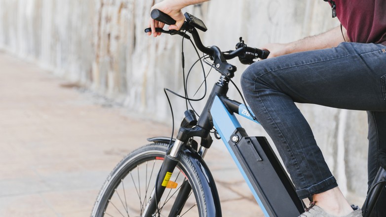 Rower elektryczny - djęcie ilustracyjne