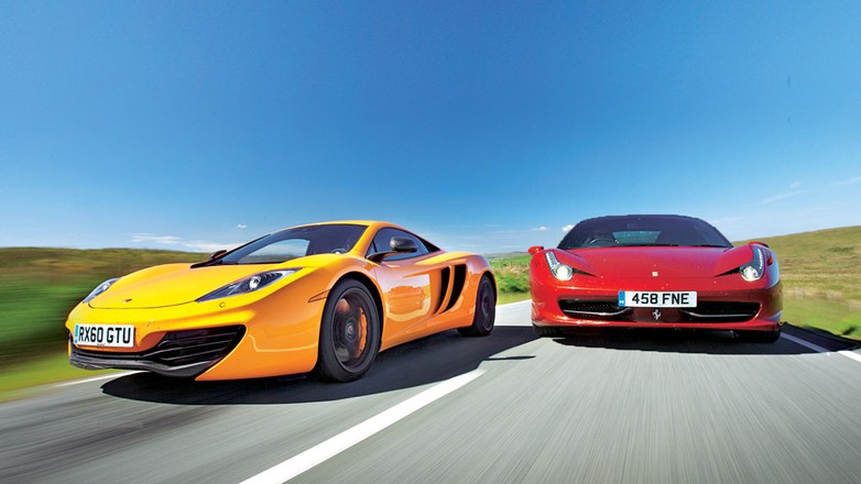 Ferrari 458 Italia kontra McLaren MP4-12C: byliśmy w niebie