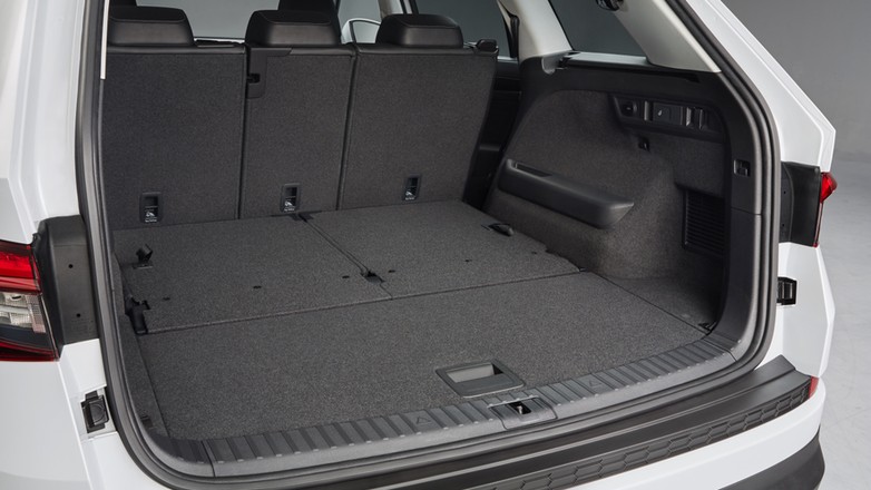 Skoda Kodiaq oferuje pojemny i funkcjonalny bagażnik