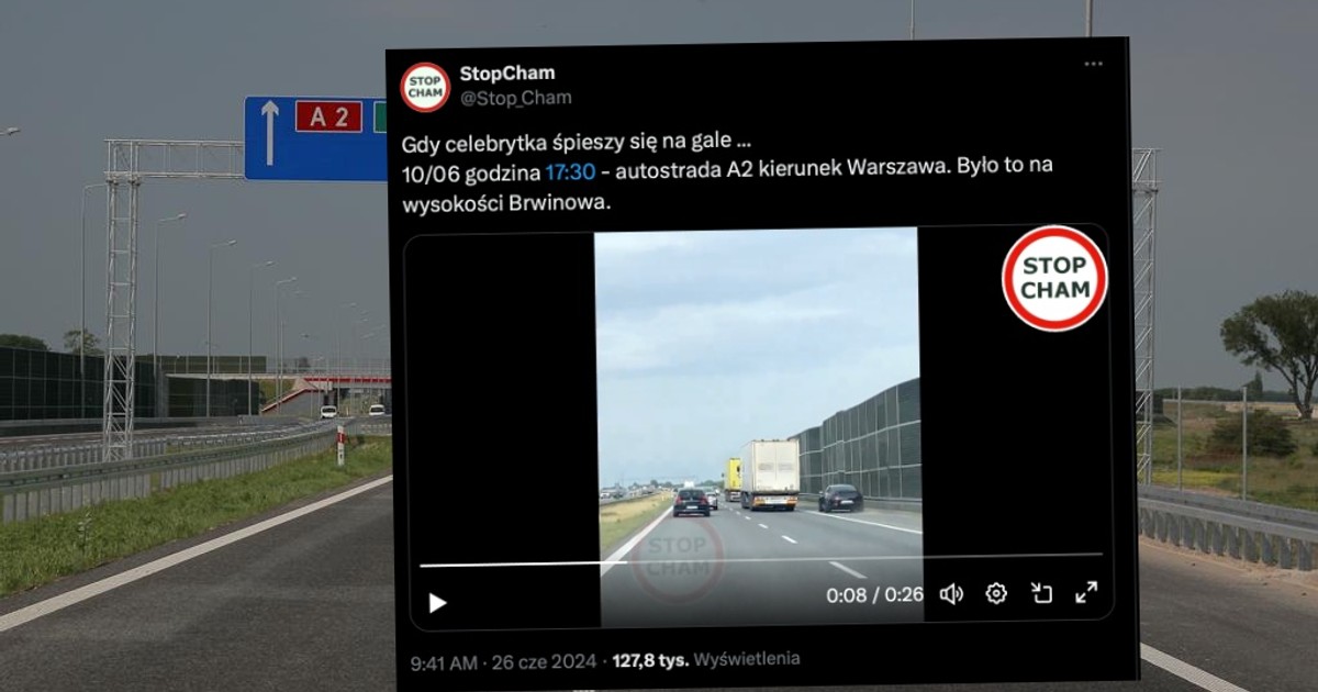 Klaudia El Dursi już odczuła skutki szalonej jazdy kierowcy, który prowadził należącego do niej Mercedesa