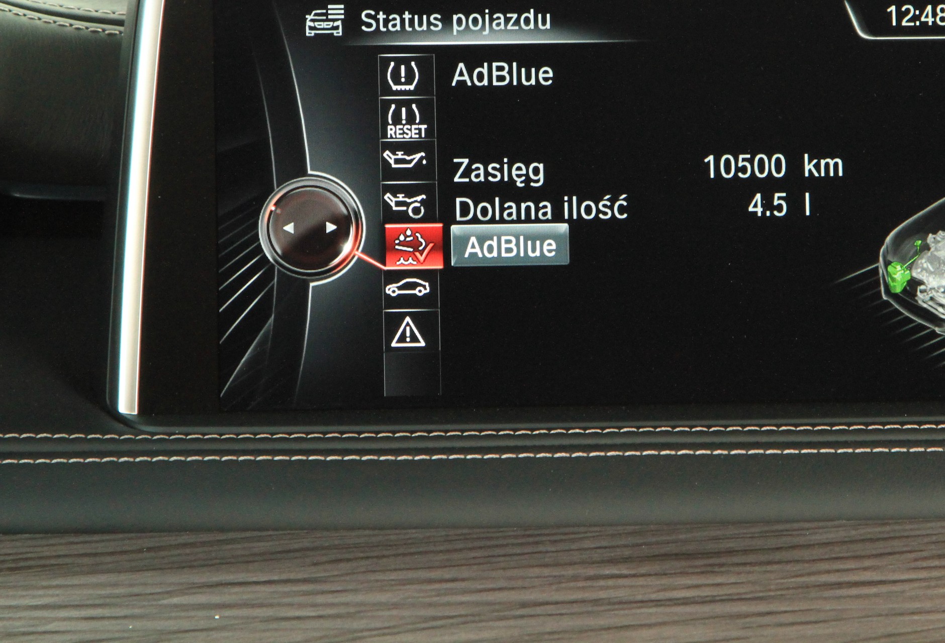 Dodatek Ad Blue wtryskiwany do katalizatora obniża zawartość tlenków azotu w spalinach