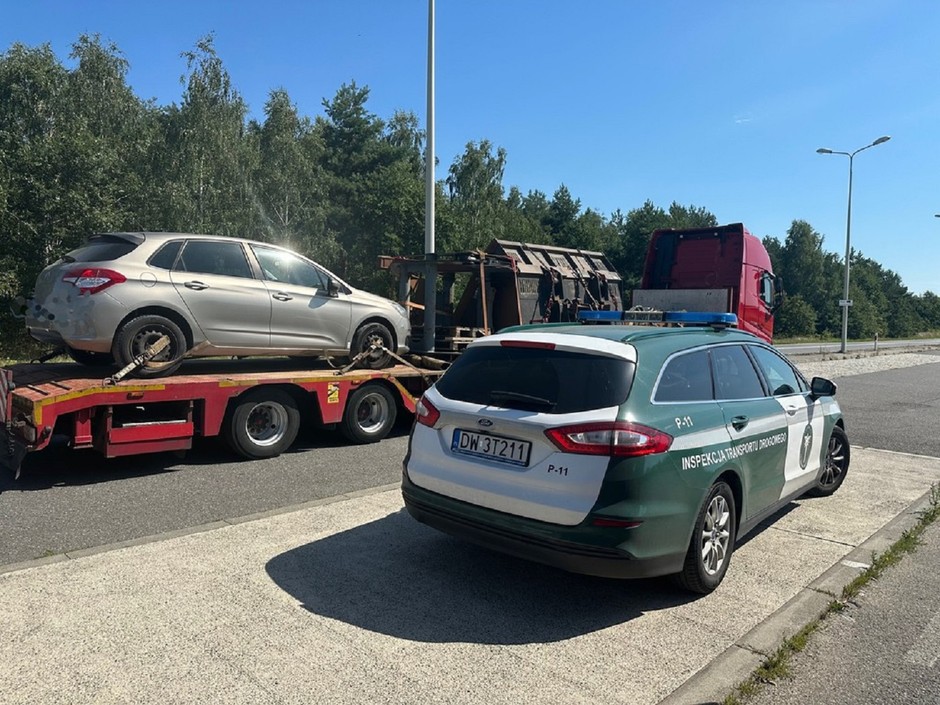 Ładunek nie musiał być wieziony tego dnia
