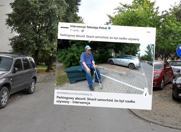 Pan Zbigniew stracił auto, bo za rzadko go używał. Kuriozalna sytuacja na parkingu